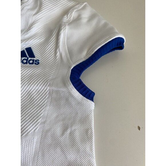 Adidas Techfit Primeknit Football Jersey Men’s Sz M White Compression Fit NO TAG - Picture 5 of 12